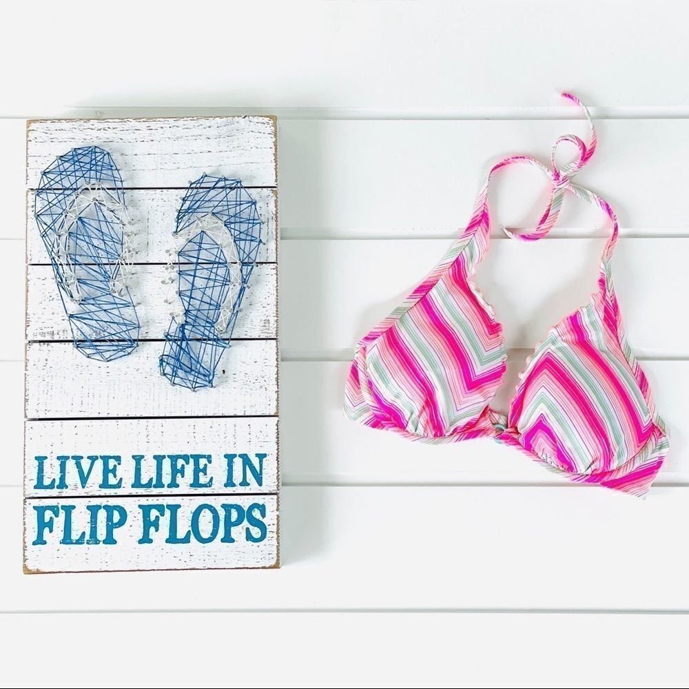 Victoria’s Secret Triangle Padded Bikini Swim Top
